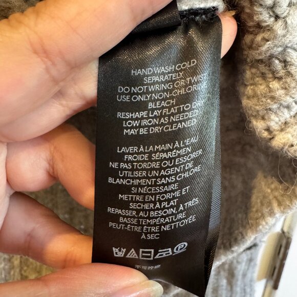 Maeve Chunky Oversized Medium Alpaca Wool Blend Sweater - Picture 7 of 10